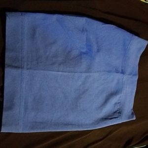 NEW Ruum Pencil Stretch Skirt Regular Blue